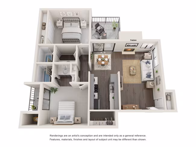Unit 104A 104A floor plan