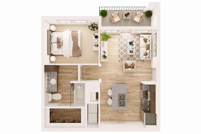 Unit 04202 04202 floor plan