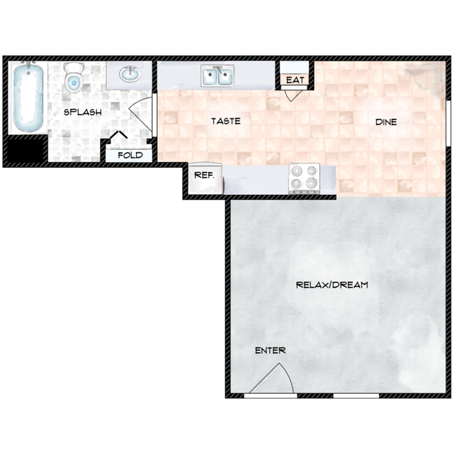 Unit 19-A 19-A floor plan