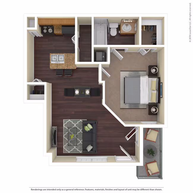 Unit 07106 11210 floor plan