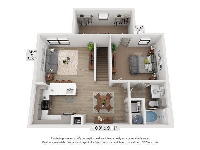 Unit 1926 1926 floor plan