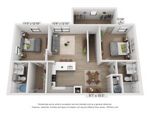 B2A floor plan