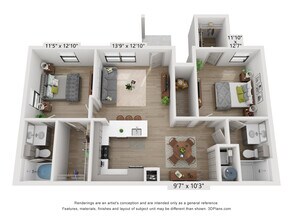 B2 floor plan