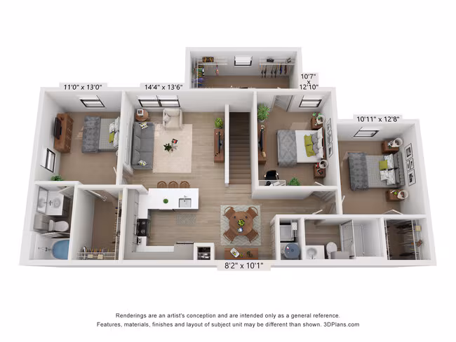Unit 1122 1122 floor plan