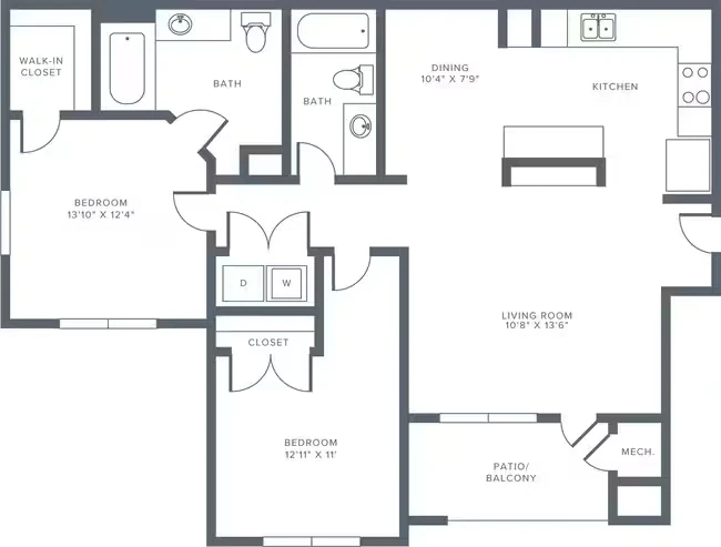 B02 8-0832 floor plan