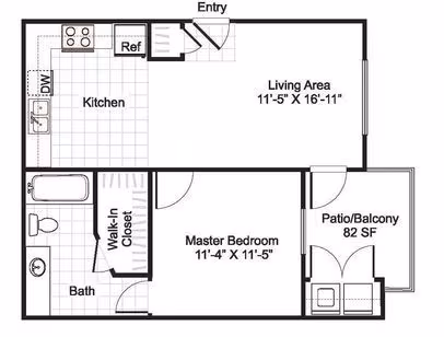Unit 12103 10103 floor plan
