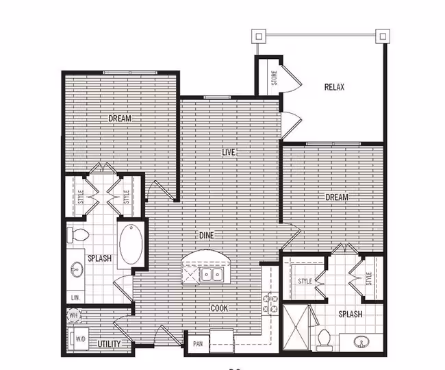 Unit 6303 6303 floor plan