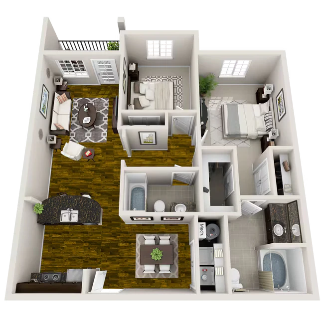 Sierra 425AR floor plan