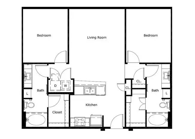 Unit N2326 N2326 floor plan