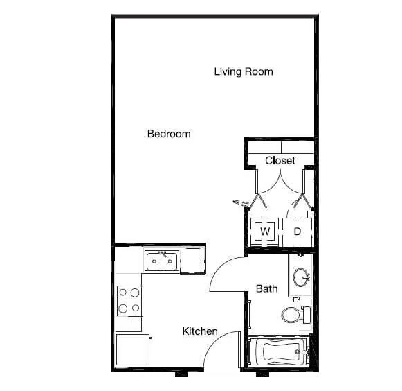 E2 N1135 floor plan
