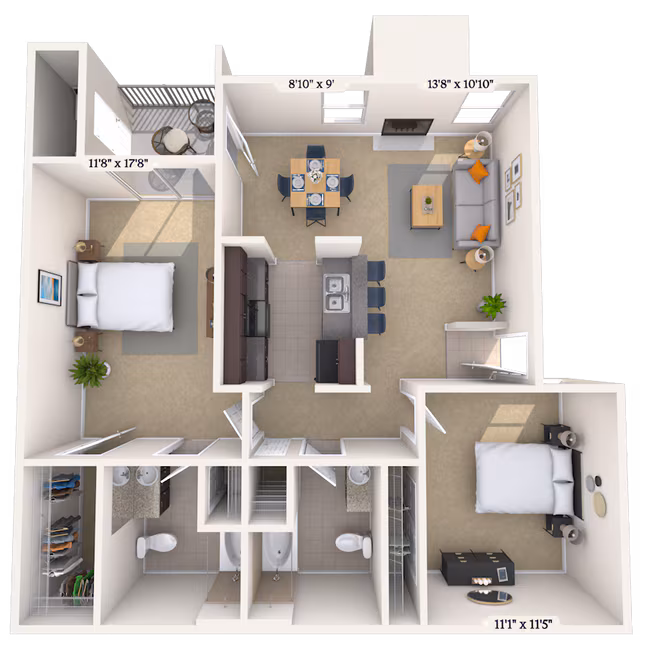Unit 02229 02229 floor plan