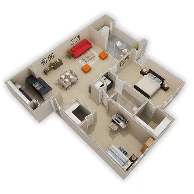 Unit 0305 1208 floor plan