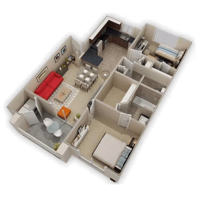 Unit 0402 0501 floor plan