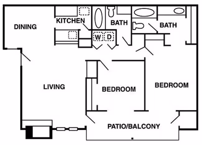 2A 1116 floor plan
