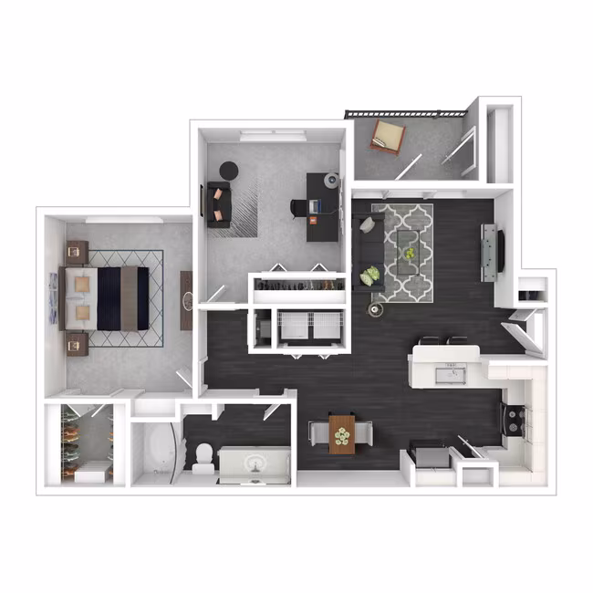 Unit 7303 7303 floor plan