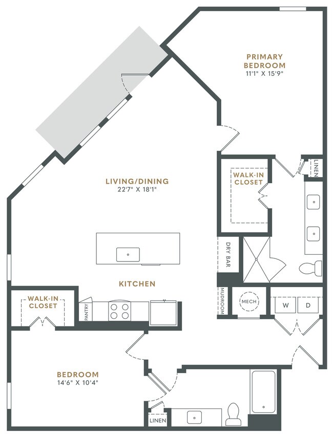 Unit 111 111 floor plan