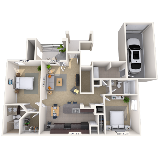 Unit 2121107 0909101 floor plan