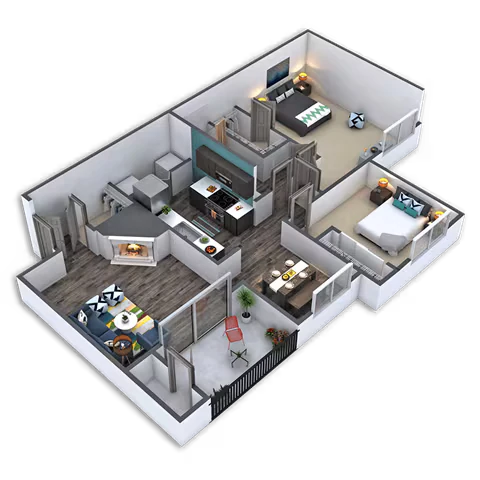 B1 0636 floor plan