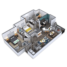 C1-ARR 1238 floor plan