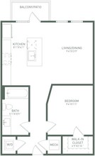 1x1 3213 floor plan