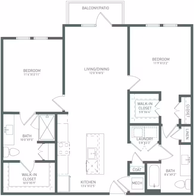 Unit 3127 3127 floor plan