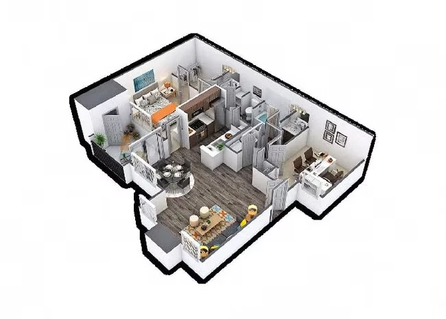 B3 2836 floor plan