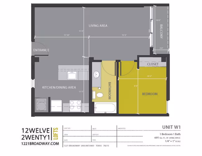 W1 2-0232 floor plan