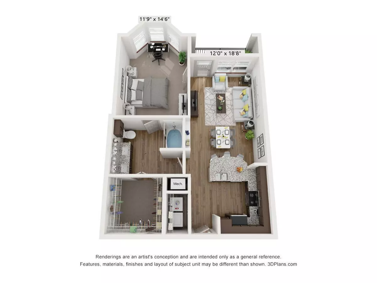 A1 5206 floor plan