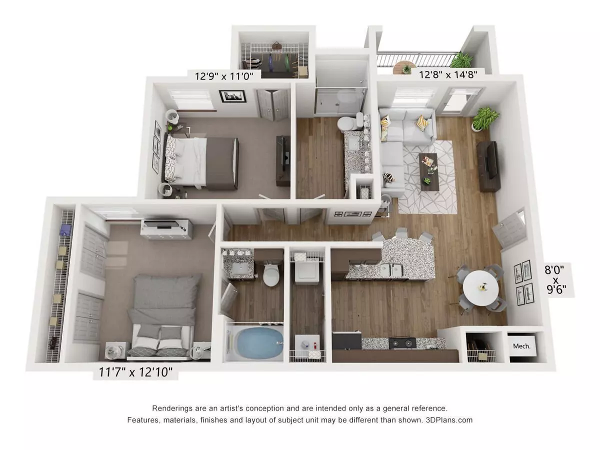 Unit 3305 3305 floor plan
