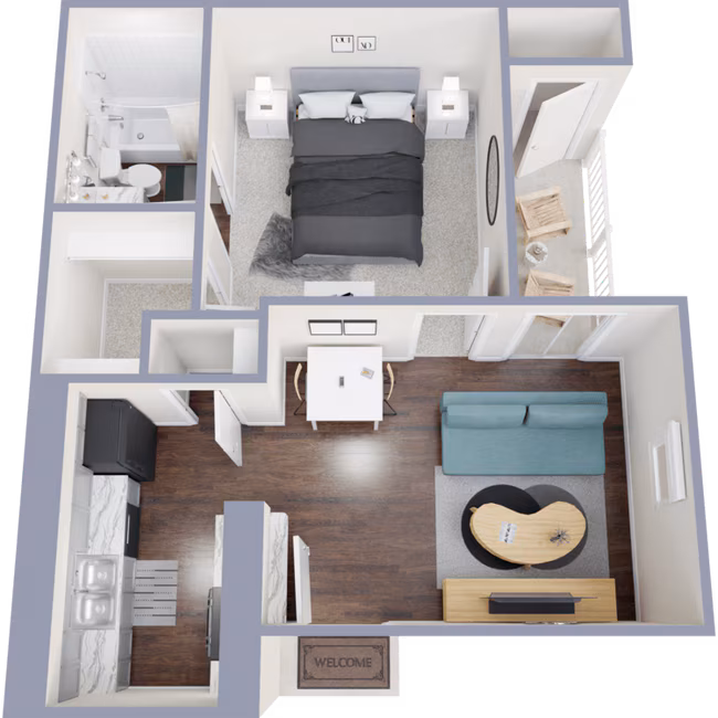 A1 110 floor plan