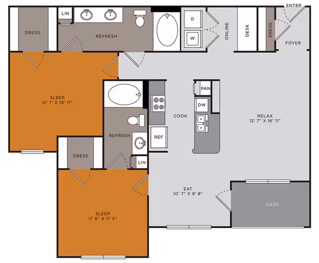 Unit 14108 03104 floor plan