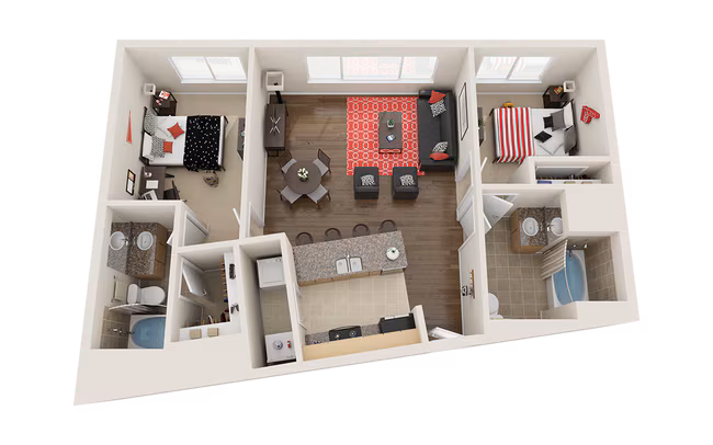 Unit Private Private floor plan