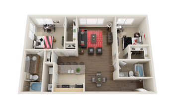 B6 Private floor plan
