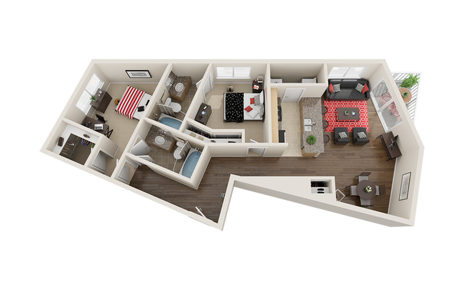 Unit Private Private floor plan