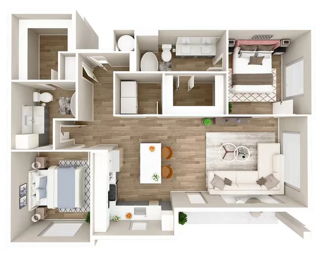 B3 1301 floor plan