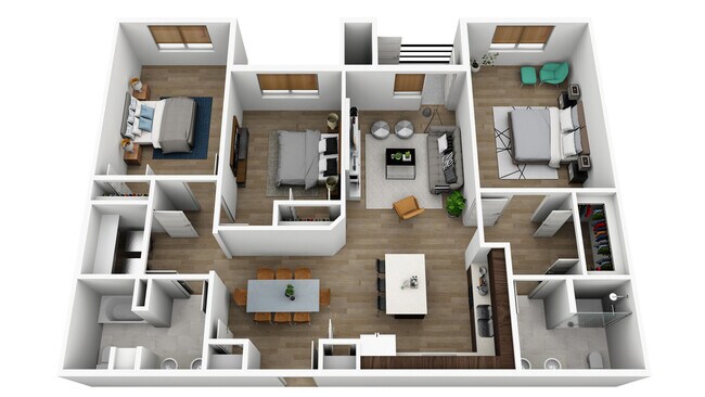 C1 307B floor plan