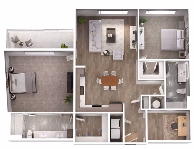 Unit 1501 1501 floor plan