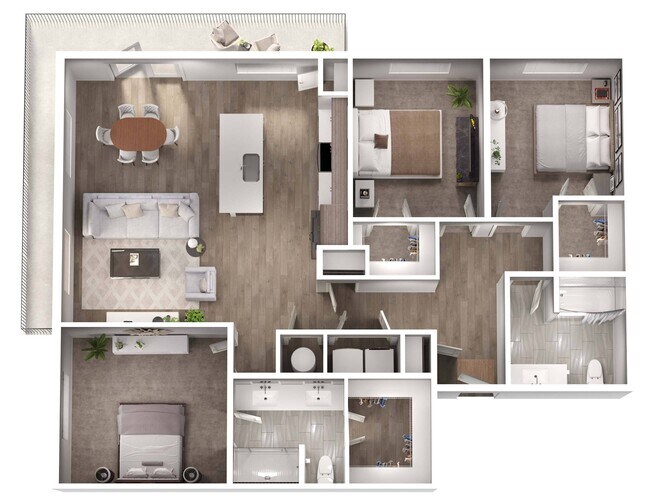Unit 2235 2235 floor plan