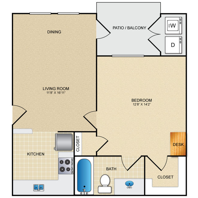 Unit 13203 13203 floor plan