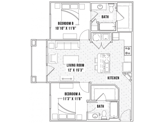 Comal Renovated Renovated floor plan