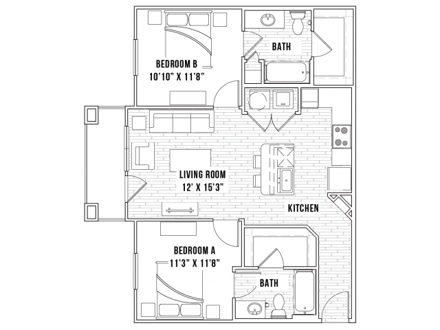 Unit Private Private floor plan