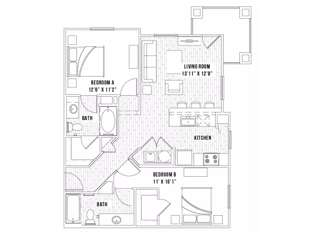 Unit Private Private floor plan