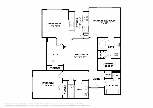 Unit 1023 1023 floor plan