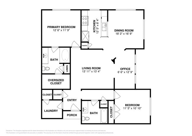 Unit 1136 1136 floor plan