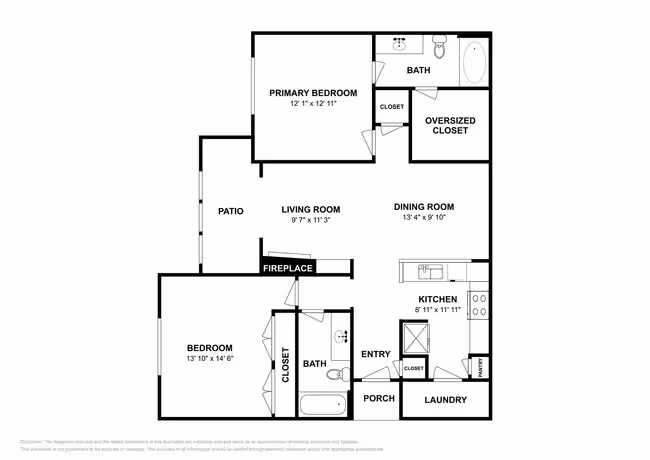 Unit 1137 1137 floor plan