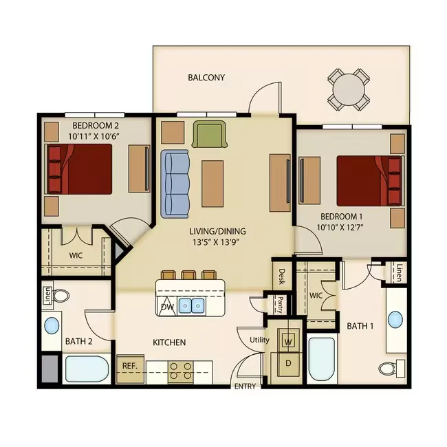 B2 07-7107 floor plan