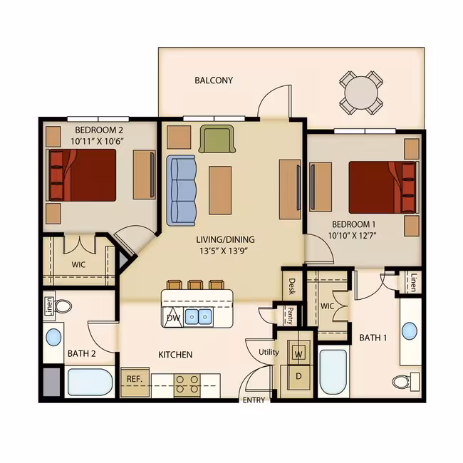 Unit 10-10205 10-10205 floor plan