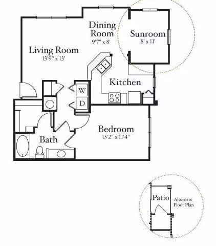 Unit 7301 7301 floor plan