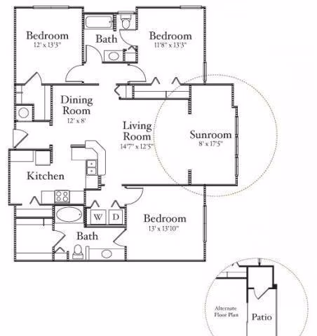 Unit 6307 6307 floor plan