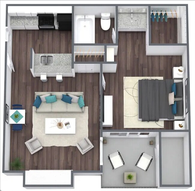 Unit 818 818 floor plan